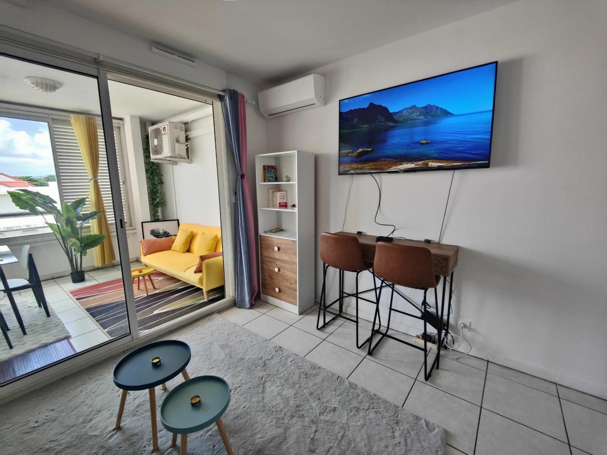 Studio Vanille - Vue Mer Сен-Дени Экстерьер фото